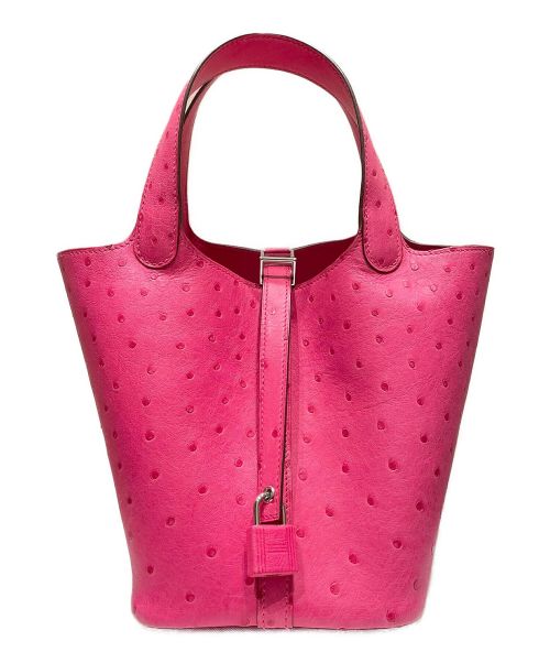 HERMES（エルメス）HERMES (エルメス) ピコタンロックPM ピンク サイズ:PMの古着・服飾アイテム