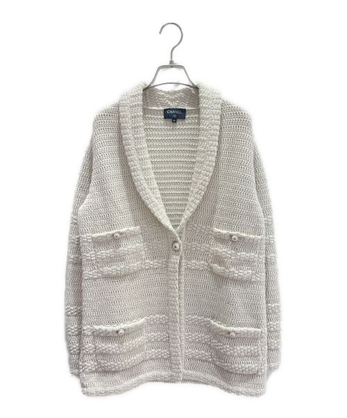 CHANEL（シャネル）CHANEL (シャネル) ショールカラーカーディガン サイズ:38の古着・服飾アイテム