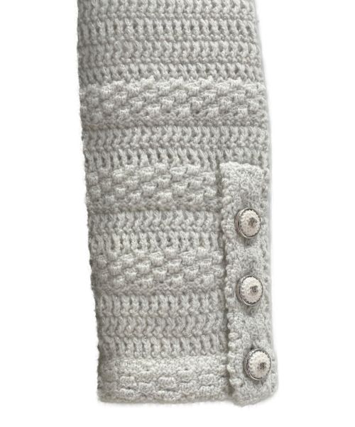 CHANEL（シャネル）CHANEL (シャネル) ショールカラーカーディガン サイズ:38の古着・服飾アイテム