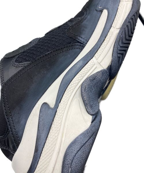BALENCIAGA（バレンシアガ）BALENCIAGA (バレンシアガ) Triple-S ブラック サイズ:27.5cm ( US 9 )の古着・服飾アイテム