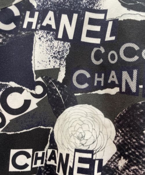 CHANEL（シャネル）CHANEL (シャネル) ボンバージャケット ネイビー サイズ:36の古着・服飾アイテム