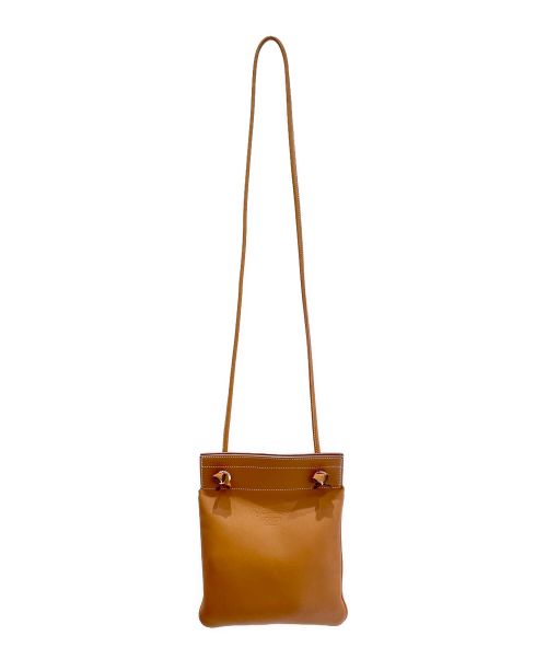 HERMES（エルメス）HERMES (エルメス) アリーヌミニ ブラウン サイズ:ミニの古着・服飾アイテム