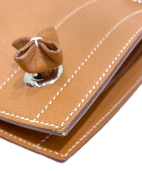 HERMES（エルメス）HERMES (エルメス) アリーヌミニ ブラウン サイズ:ミニの古着・服飾アイテム