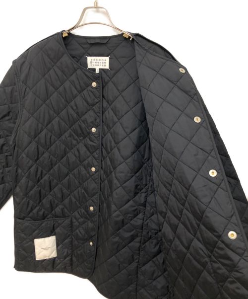 Maison Margiela（メゾンマルジェラ）Maison Margiela  (メゾンマルジェラ) キルティングジャケット ブラック サイズ:44の古着・服飾アイテム