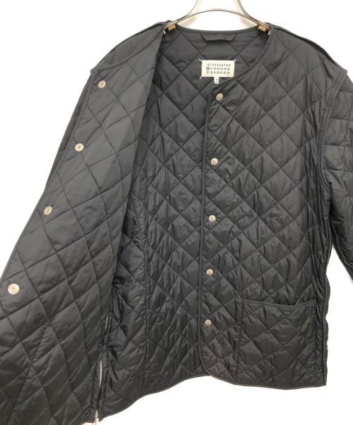 Maison Margiela（メゾンマルジェラ）Maison Margiela  (メゾンマルジェラ) キルティングジャケット ブラック サイズ:44の古着・服飾アイテム