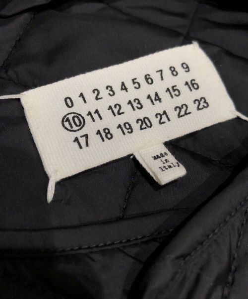 Maison Margiela（メゾンマルジェラ）Maison Margiela  (メゾンマルジェラ) キルティングジャケット ブラック サイズ:44の古着・服飾アイテム