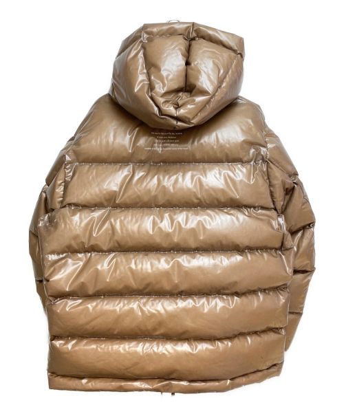 UNDERCOVER（アンダーカバー）UNDERCOVER (アンダーカバー) 21AW メタリック フーデッド パデッドジャケット ブラウン サイズ:3の古着・服飾アイテム