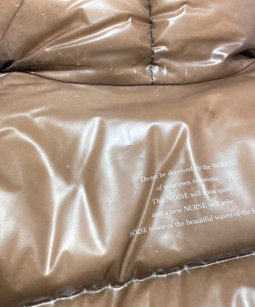 UNDERCOVER（アンダーカバー）UNDERCOVER (アンダーカバー) 21AW メタリック フーデッド パデッドジャケット ブラウン サイズ:3の古着・服飾アイテム