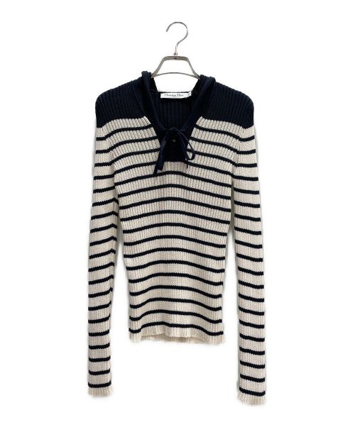 Christian Dior（クリスチャン ディオール）Christian Dior (クリスチャン ディオール) セーラカラーニット サイズ:36の古着・服飾アイテム