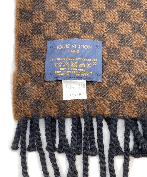 LOUIS VUITTON（ルイ ヴィトン）LOUIS VUITTON (ルイ ヴィトン) ×NIGO エシャルプ ダミエ ジャイアント ブラウン サイズ:-の古着・服飾アイテム