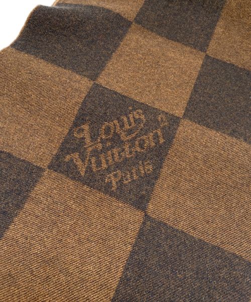 LOUIS VUITTON（ルイ ヴィトン）LOUIS VUITTON (ルイ ヴィトン) ×NIGO エシャルプ ダミエ ジャイアント ブラウン サイズ:-の古着・服飾アイテム