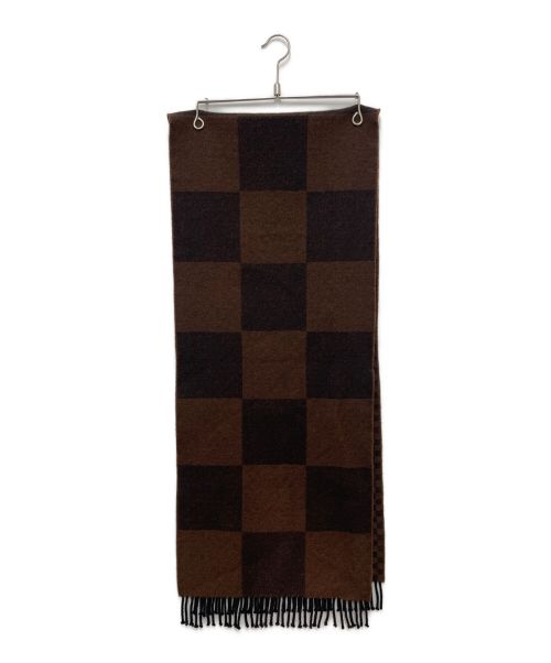LOUIS VUITTON（ルイ ヴィトン）LOUIS VUITTON (ルイ ヴィトン) ×NIGO エシャルプ ダミエ ジャイアント ブラウン サイズ:-の古着・服飾アイテム