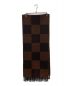 中古・古着 LOUIS VUITTON (ルイ ヴィトン) ×NIGO エシャルプ ダミエ ジャイアント ブラウン サイズ:-：49800円