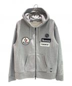 MONCLER×FRAGMENT DESIGNモンクレール×フラグメントデザイン）の古着「MAGILA JIP HOODIE」｜グレー