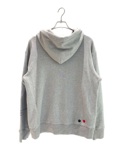 MONCLER（モンクレール）MONCLER (モンクレール) FRAGMENT DESIGN (フラグメント デザイン) MAGILA JIP HOODIE グレー サイズ:Lの古着・服飾アイテム