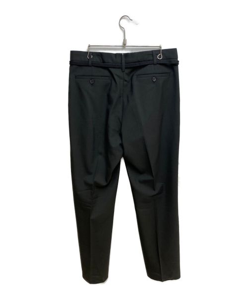 MARNI（マルニ）MARNI (マルニ) 21SS ヴァージンウールトロピカルボタンフライプリーツパンツ ブラック サイズ:50の古着・服飾アイテム