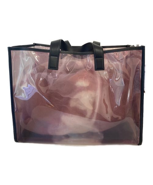 JIL SANDER（ジルサンダー）JIL SANDER (ジルサンダー) シースルーショッパー パープル サイズ:-の古着・服飾アイテム