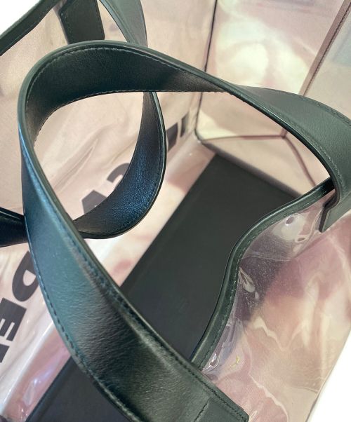 JIL SANDER（ジルサンダー）JIL SANDER (ジルサンダー) シースルーショッパー パープル サイズ:-の古着・服飾アイテム