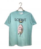 LOEWEロエベ）の古着「ハエドリTシャツ」｜スカイブルー