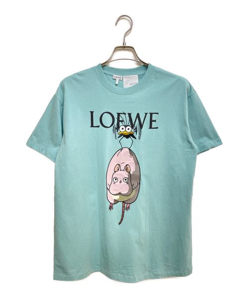 LOEWE（ロエベ）LOEWE (ロエベ) ハエドリTシャツ スカイブルー サイズ:XSの古着・服飾アイテム