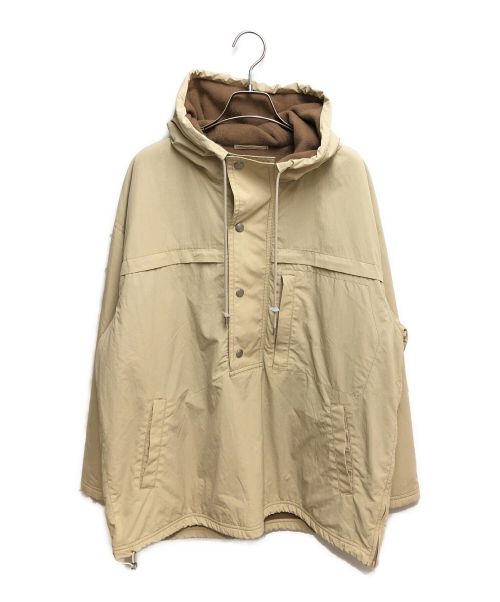 AURALEE（オーラリー）AURALEE (オーラリー) 22AW BIODEGRADABLE NYLON P/O HOODED BLOUSON ベージュ サイズ:3の古着・服飾アイテム