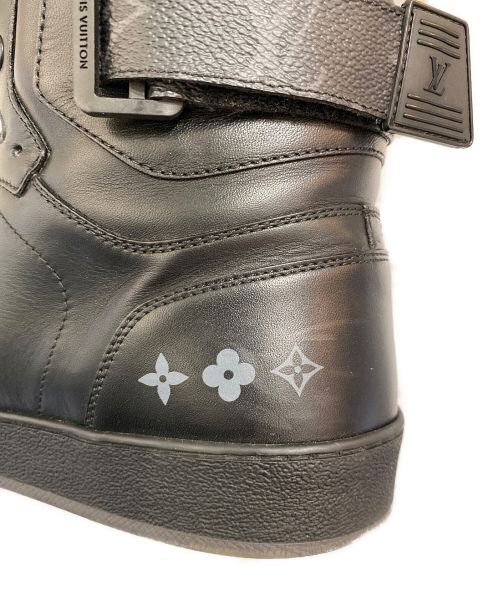 LOUIS VUITTON（ルイ ヴィトン）LOUIS VUITTON (ルイ ヴィトン) リヴォリラインハイカットスニーカー ブラック サイズ:8 1/2の古着・服飾アイテム