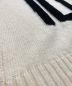 中古・古着 FENDI (フェンディ) ビッグロゴクルーネックニット オフホワイト サイズ:50：34800円