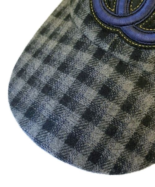 CHANEL（シャネル）CHANEL (シャネル) ココマークカシミヤキャップ サイズ:Mの古着・服飾アイテム