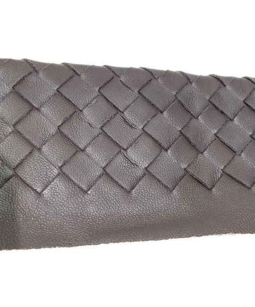 BOTTEGA VENETA（ボッテガベネタ）BOTTEGA VENETA (ボッテガベネタ) イントレチャートトートバッグ ブラウン サイズ:-の古着・服飾アイテム