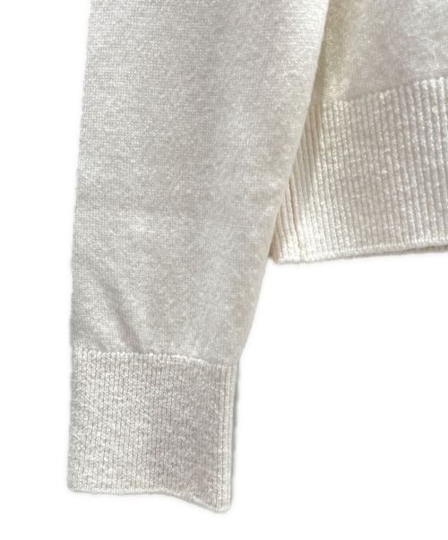 CHANEL（シャネル）CHANEL (シャネル) LAPAUSAプルオーバーニット ホワイト サイズ:34の古着・服飾アイテム