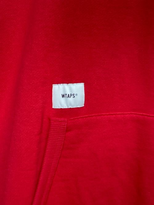 WTAPS（ダブルタップス）WTAPS (ダブルタップス) URBAN TERRITORY DESIGN HOODED レッド サイズ:3の古着・服飾アイテム