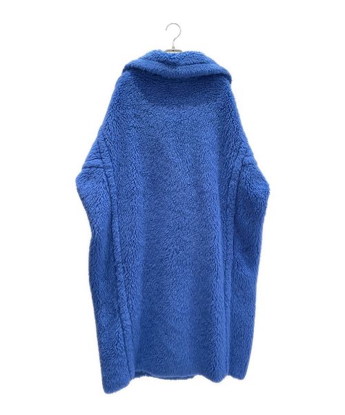 MaxMara（マックスマーラ）MaxMara (マックスマーラ) テディベアコート ブルー サイズ:Mの古着・服飾アイテム
