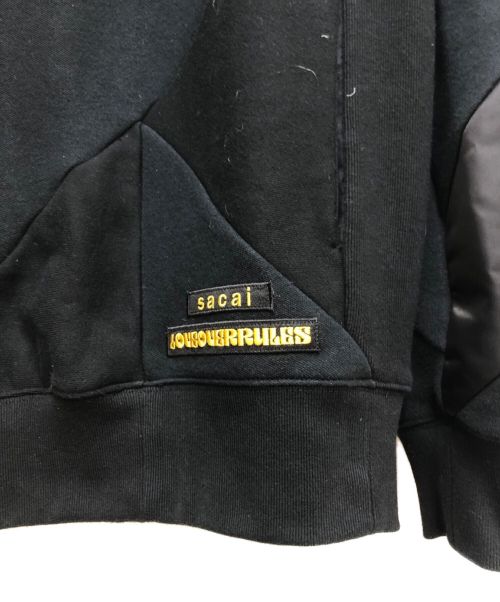 sacai（サカイ）sacai (サカイ) 21SS Sponge Sweat Pullover ブラック サイズ:SIZE 3の古着・服飾アイテム