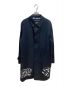 COMME des GARCONS HOMME（コムデギャルソン オム）の古着「コットンステンカラーコート」｜ネイビー