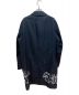 COMME des GARCONS HOMME (コムデギャルソン オム) コットンステンカラーコート ネイビー サイズ:M：31800円