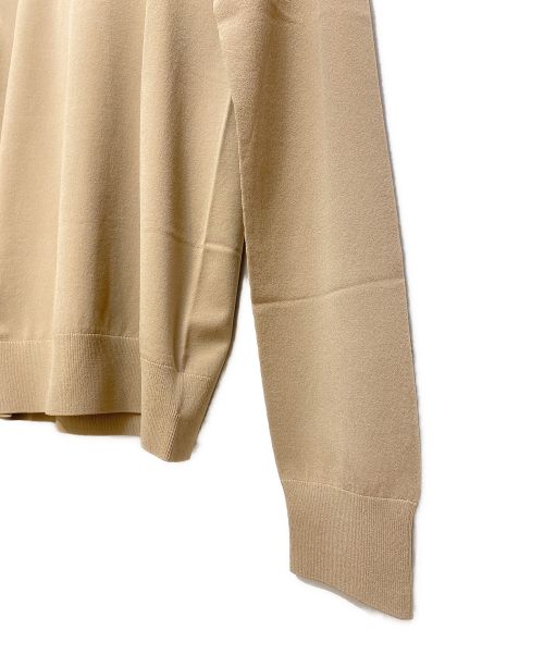 BOTTEGA VENETA（ボッテガベネタ）BOTTEGA VENETA (ボッテガベネタ) ビスコースハイネックセーター ベージュ サイズ:Mの古着・服飾アイテム