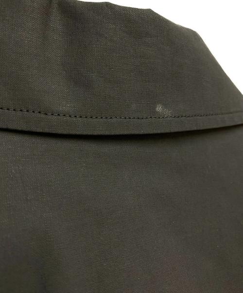 BOTTEGA VENETA（ボッテガベネタ）BOTTEGA VENETA (ボッテガベネタ) トライアングルベルトトレンチコート ブラック サイズ:46の古着・服飾アイテム