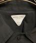 中古・古着 BOTTEGA VENETA (ボッテガベネタ) トライアングルベルトトレンチコート ブラック サイズ:46：84800円