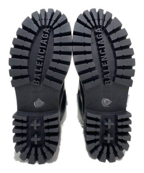 BALENCIAGA（バレンシアガ）BALENCIAGA (バレンシアガ) STRIKE BOOTIE L20 ブラック サイズ:38の古着・服飾アイテム