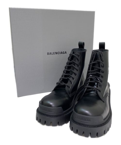 BALENCIAGA（バレンシアガ）BALENCIAGA (バレンシアガ) STRIKE BOOTIE L20 ブラック サイズ:38の古着・服飾アイテム