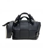 BOTTEGA VENETAボッテガベネタ）の古着「マキシイントレチャート アルコツール」｜ブラック