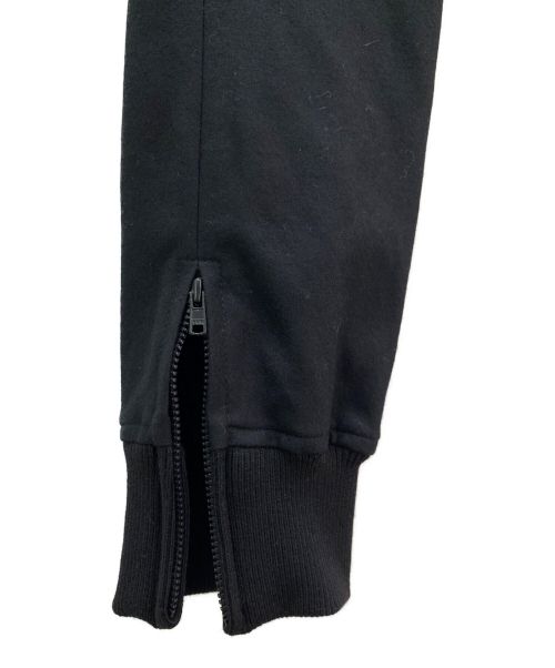 Y's（ワイズ）Y's (ワイズ) FLANNEL HEM RIB FASTENER PANTS ブラック サイズ:03 未使用品の古着・服飾アイテム