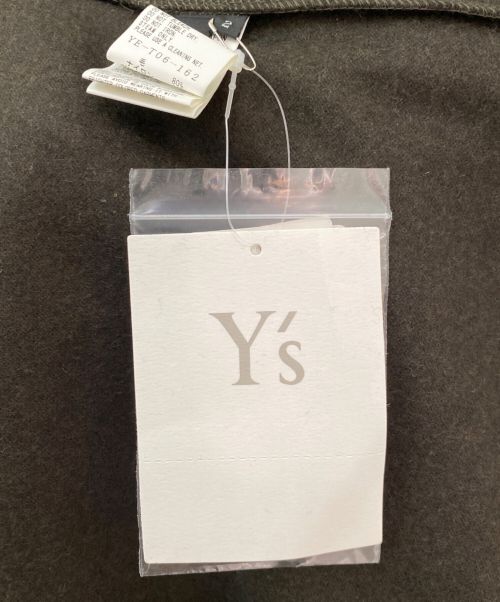 Y's（ワイズ）Y's (ワイズ) MIDDLE PLAIN STITCH BUTTON HOODED LONG T カーキ サイズ:02の古着・服飾アイテム