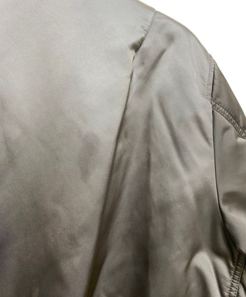 Maison Margiela（メゾンマルジェラ）Maison Margiela (メゾンマルジェラ) クラシックボンバージャケット ブラック×オリーブ サイズ:50の古着・服飾アイテム