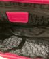 中古・古着 Christian Dior (クリスチャン ディオール) サドルバッグ ピンク×ホワイト：178000円