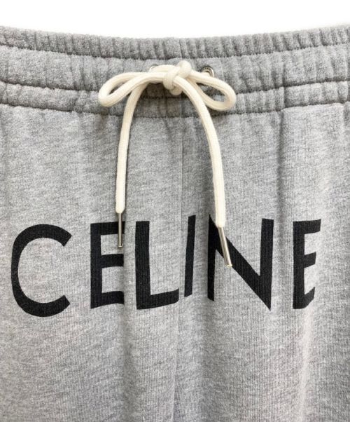 CELINE（セリーヌ）CELINE (セリーヌ) ジョガーパンツ / コットンフリース グレー サイズ:Sの古着・服飾アイテム
