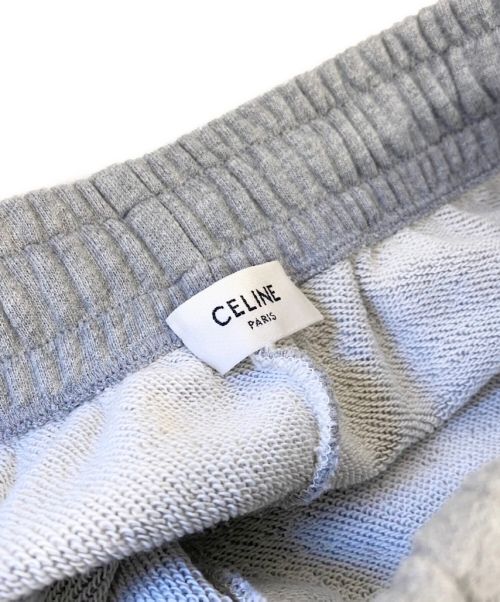 CELINE（セリーヌ）CELINE (セリーヌ) ジョガーパンツ / コットンフリース グレー サイズ:Sの古着・服飾アイテム