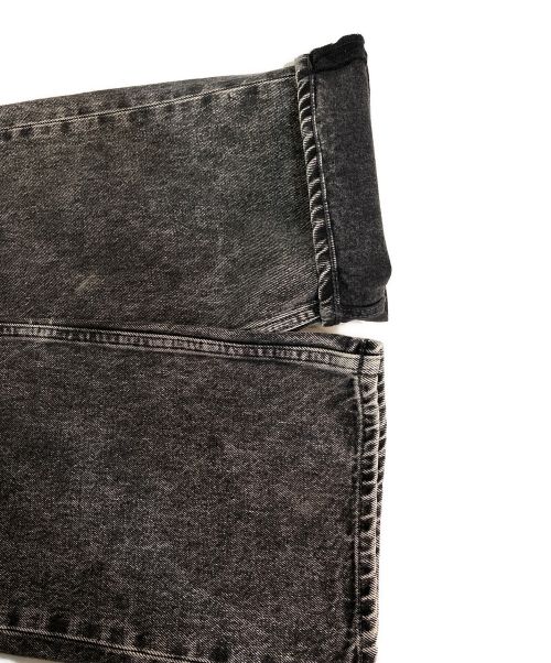 CELINE（セリーヌ）CELINE (セリーヌ) アシッドグレーウォッシュ カートジーンズ ブラック サイズ:30の古着・服飾アイテム