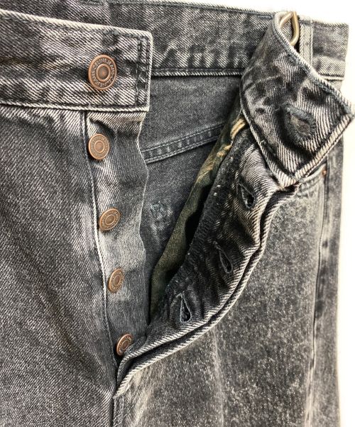 CELINE（セリーヌ）CELINE (セリーヌ) アシッドグレーウォッシュ カートジーンズ ブラック サイズ:W30の古着・服飾アイテム