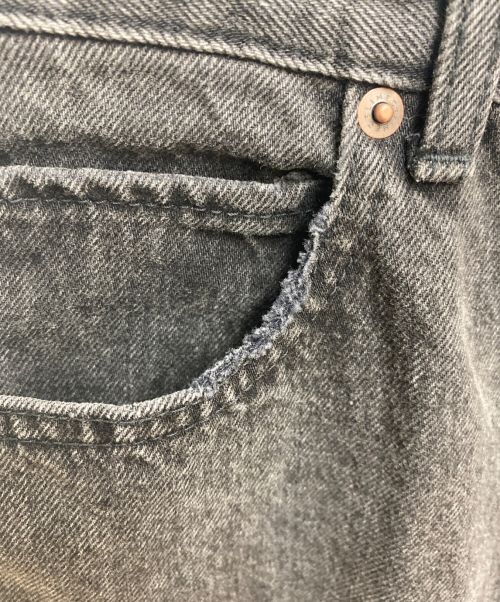 CELINE（セリーヌ）CELINE (セリーヌ) デストロイカート ジーンズ ブラック サイズ:W30の古着・服飾アイテム